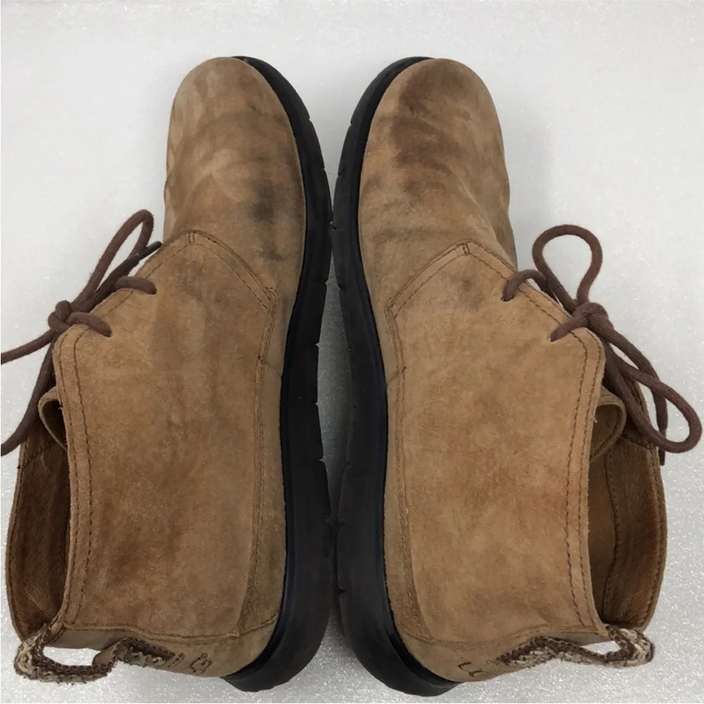 UGG Boots Freamon Chukka Chestnut Suede Ankle Men’s Size 11